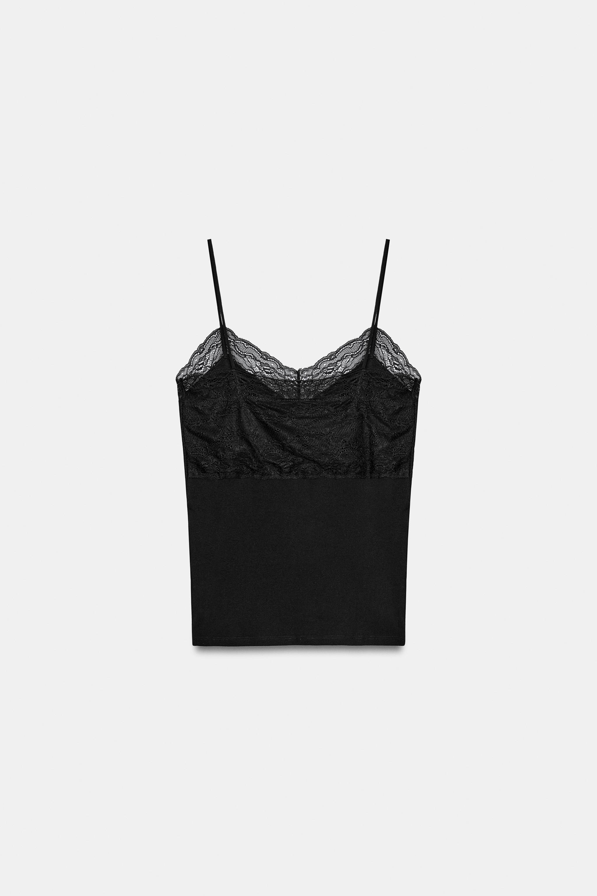 LACE RIB TOP