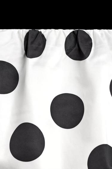 POLKA DOT MINI BALLOON SKIRT HARRY LAMBERT FOR ZARA X DISNEY - White by Zara