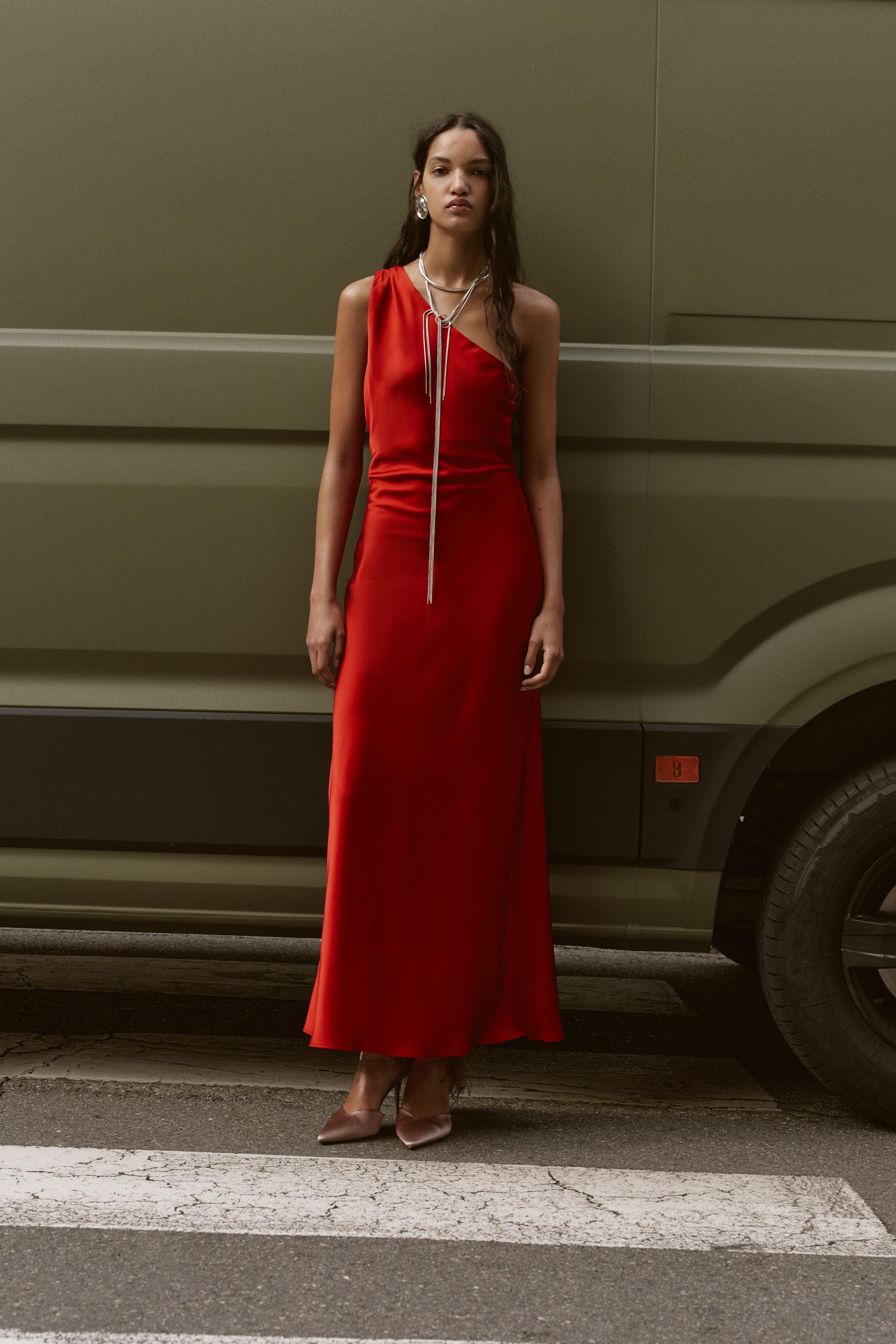 ZARA ドレス 結婚式 二次会ドレス オケージョンドレス イブニングドレス - レディース | ZARA 日本