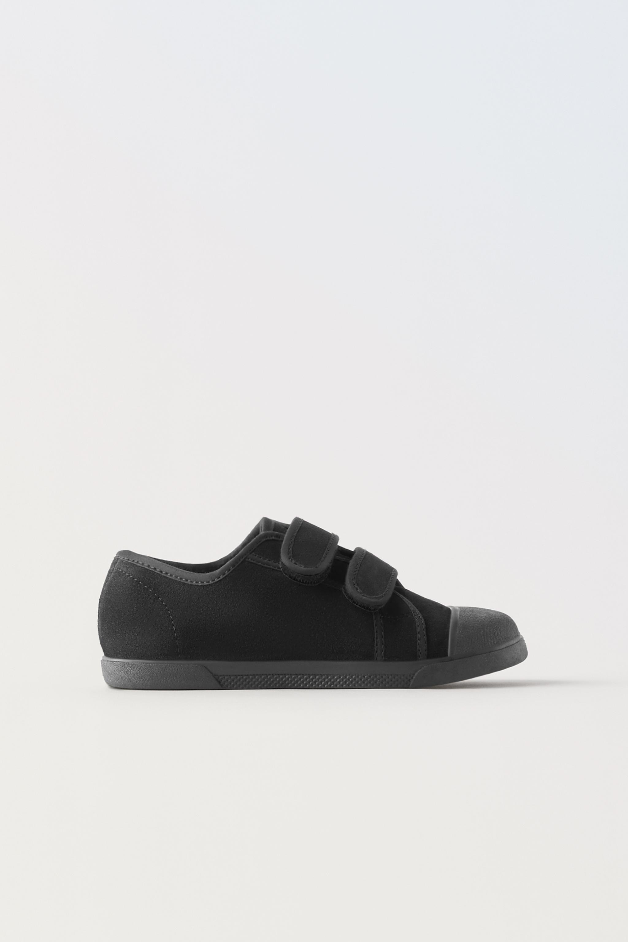 Zapatillas negras niña online zara