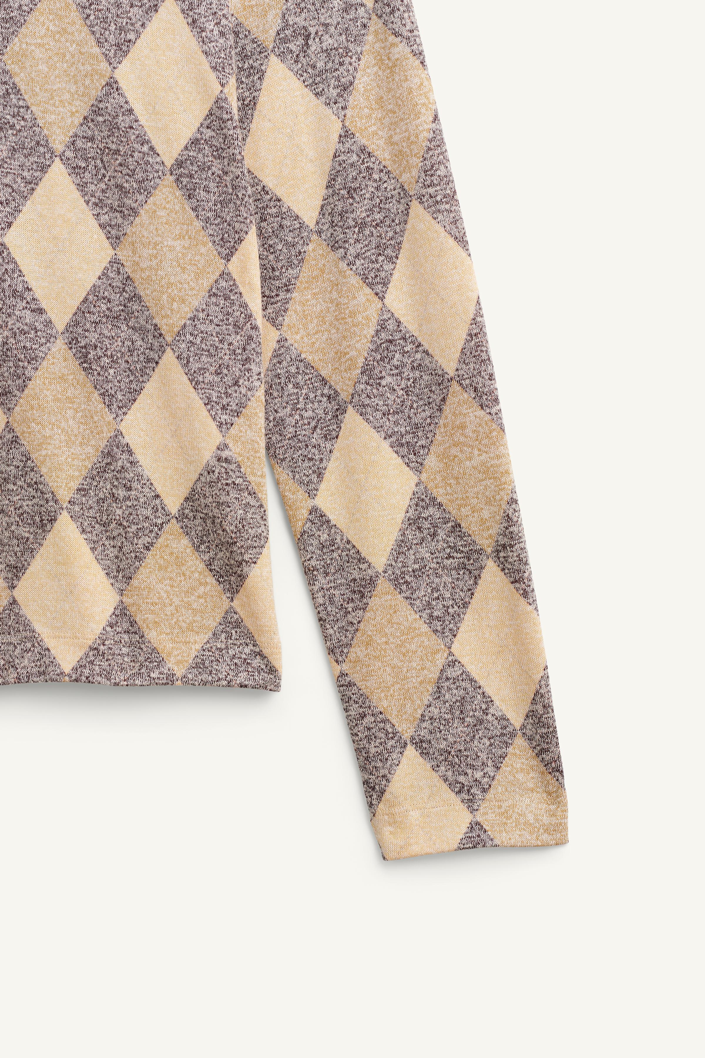 DIAMOND PATTERN LIMITED EDITION POLO SHIRT