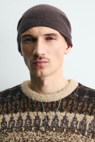 PULL EN JACQUARD TEXTURÉ BOUCLÉ - Vanille de Zara - Image 4