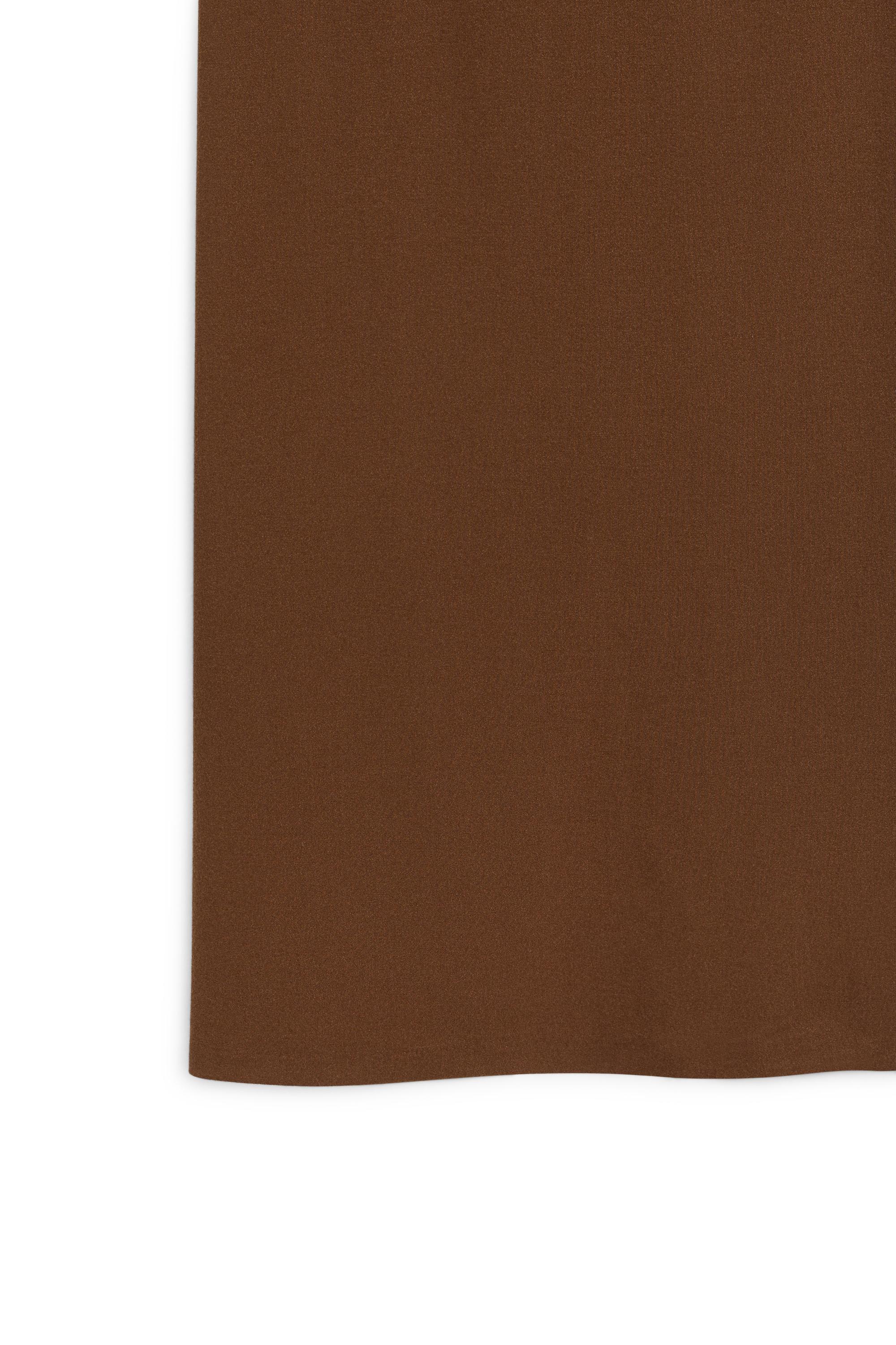 Jupe midi stretch mélange laine - LIMITED EDITION