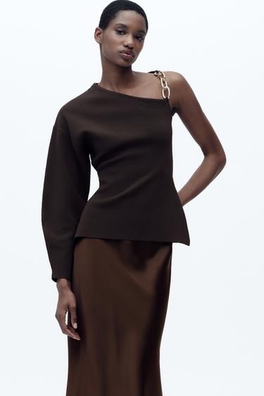 ASYMETRICK PLETOV TOP S ETZKEM - Hnd od Zara