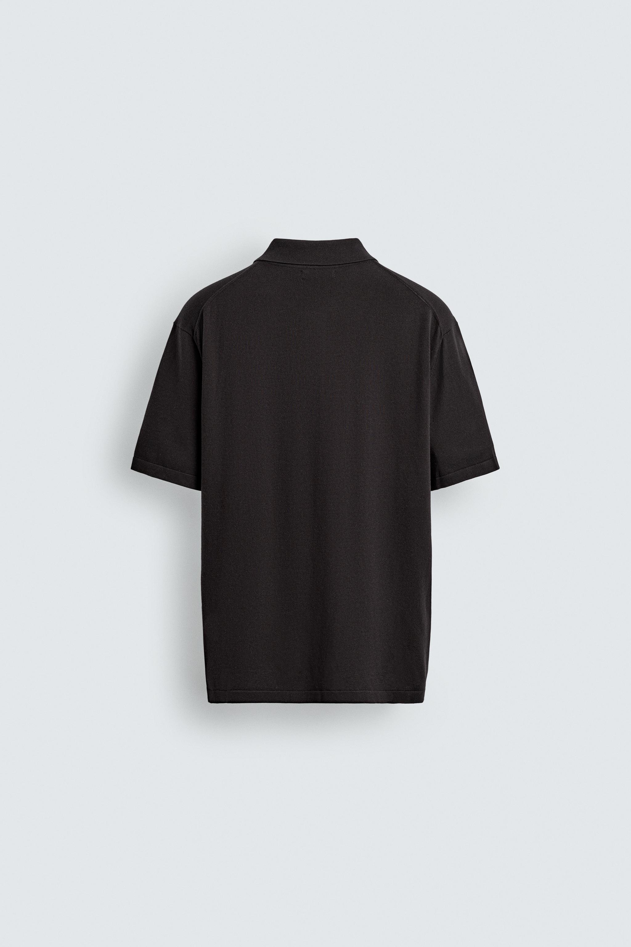REGULAR FIT COTTON BLEND KNIT POLO