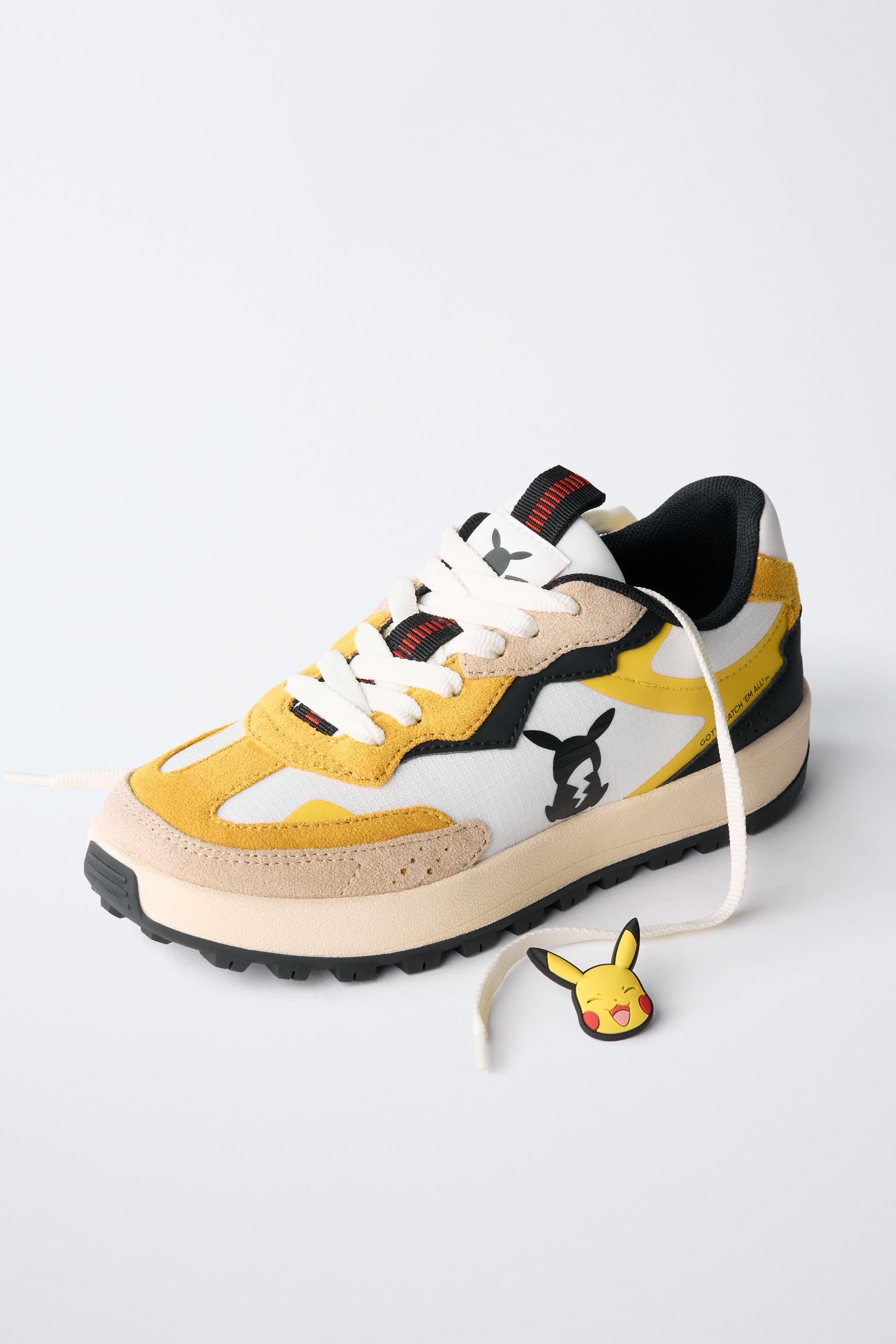 PIKACHU POKÉMON ™ SNEAKERS - Yellow | ZARA United States