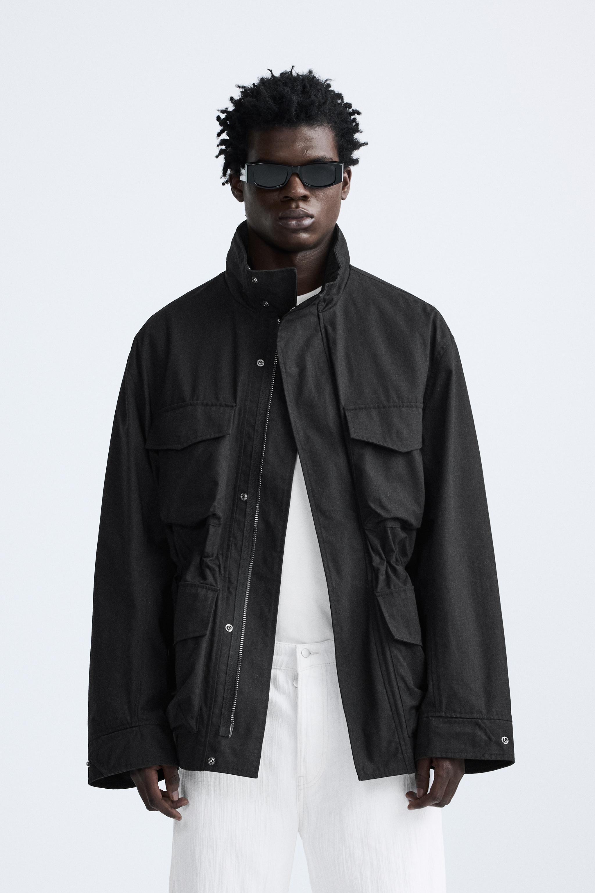 Zara parka outlet sale