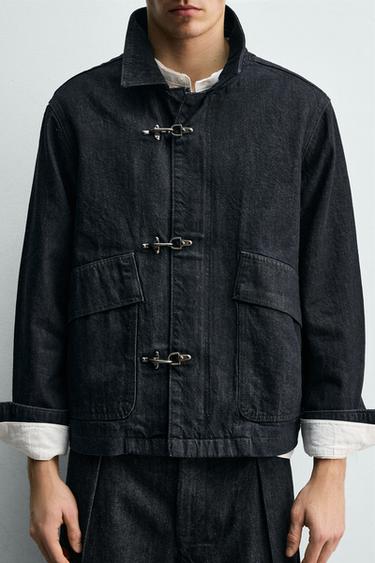 VESTE EN DENIM À BRANDENBOURGS - Indigo de Zara - Image 4