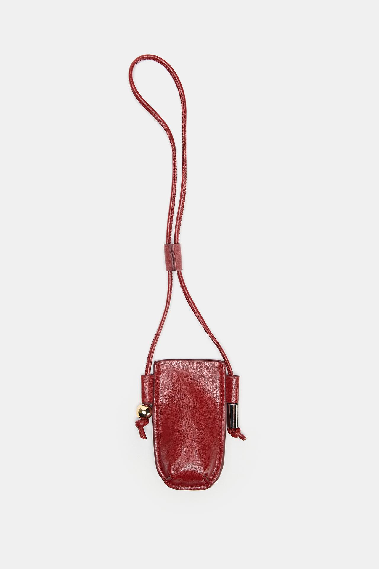 PERFUME BAG CHARM — Red