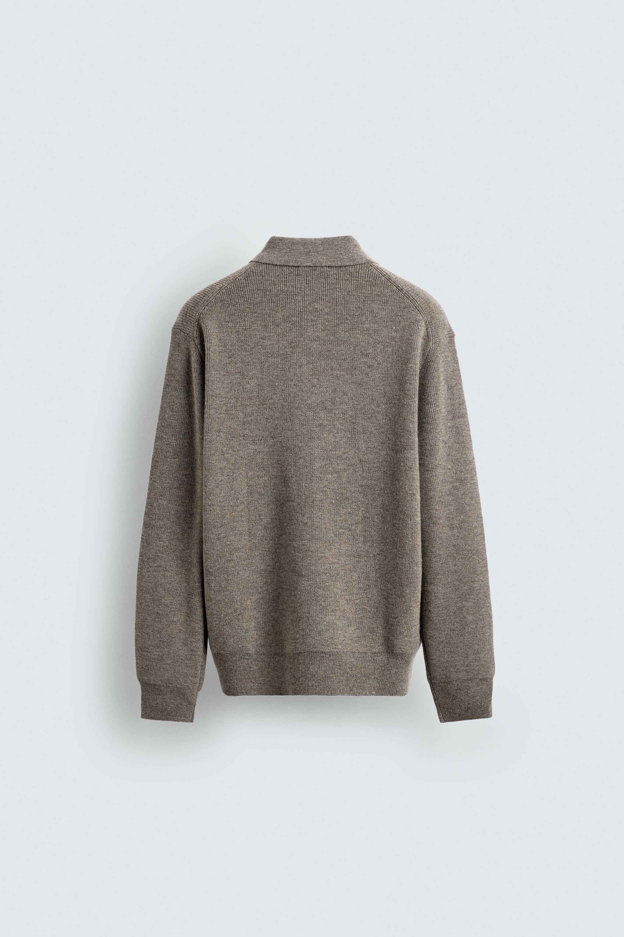 KNIT POLO SHIRT WITH WOOL