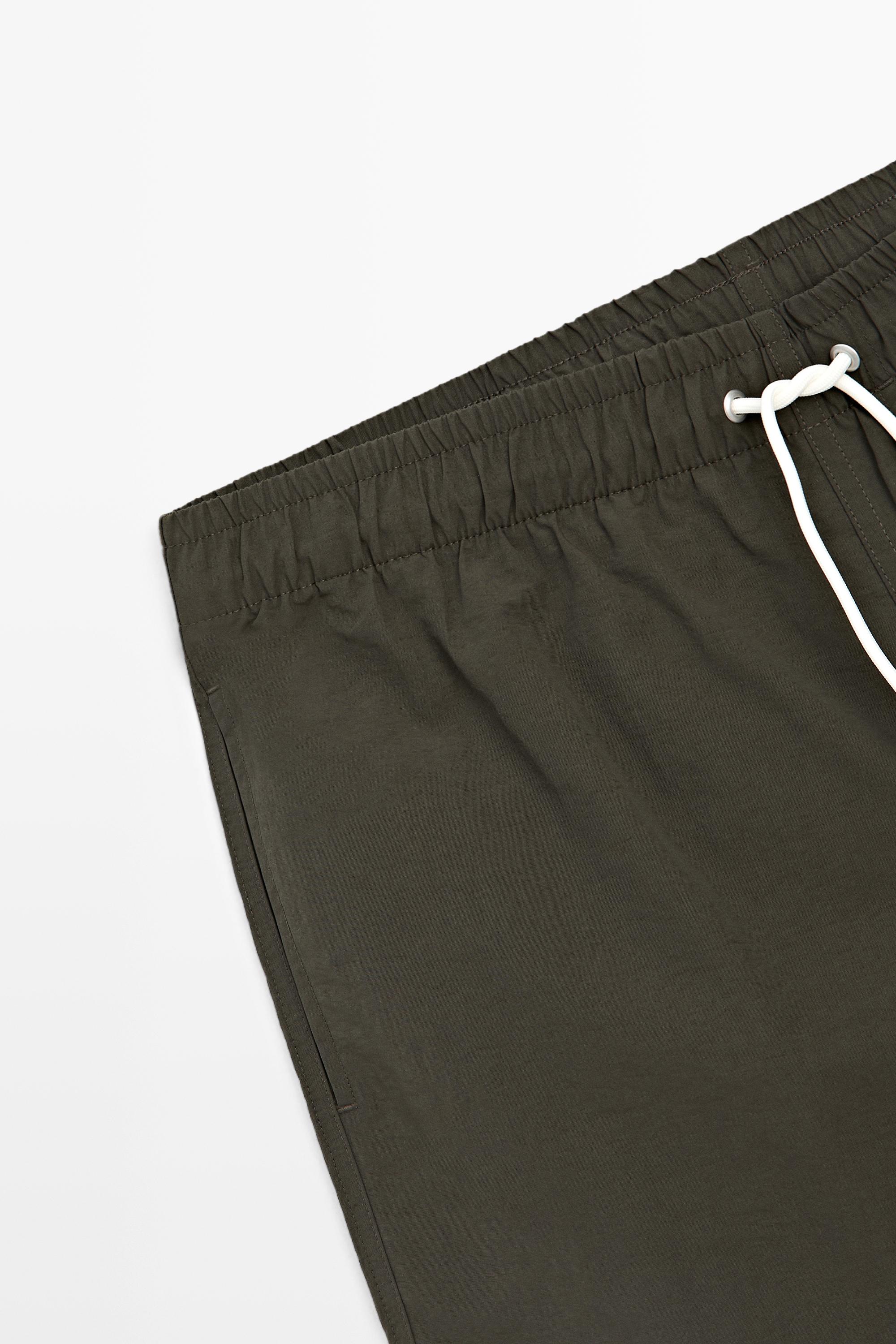 Plain swim trunks