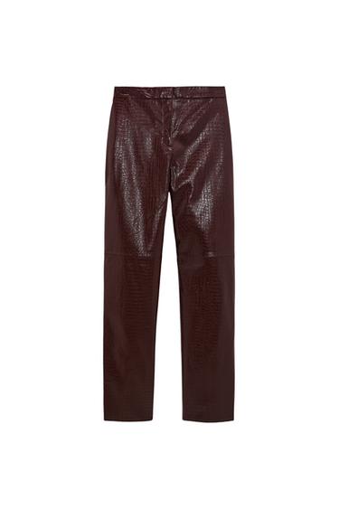 PANTALÓN EFECTO PIEL