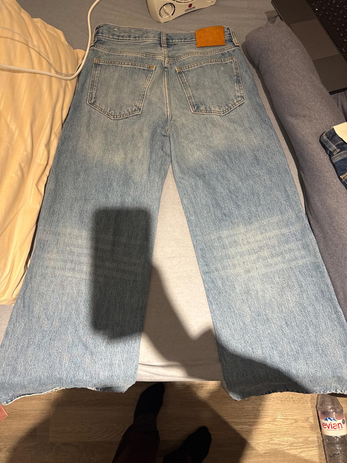 ZW COLLECTION WIDE LEG LOW-RISE JEANS - Image 2