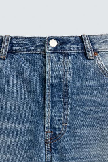 STRAIGHT FIT JEANS - Blue by Zara - Image 9