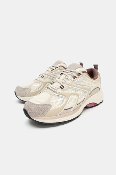 COLOUR BLOCK TRAINERS - Multicoloured by Zara - Image 1