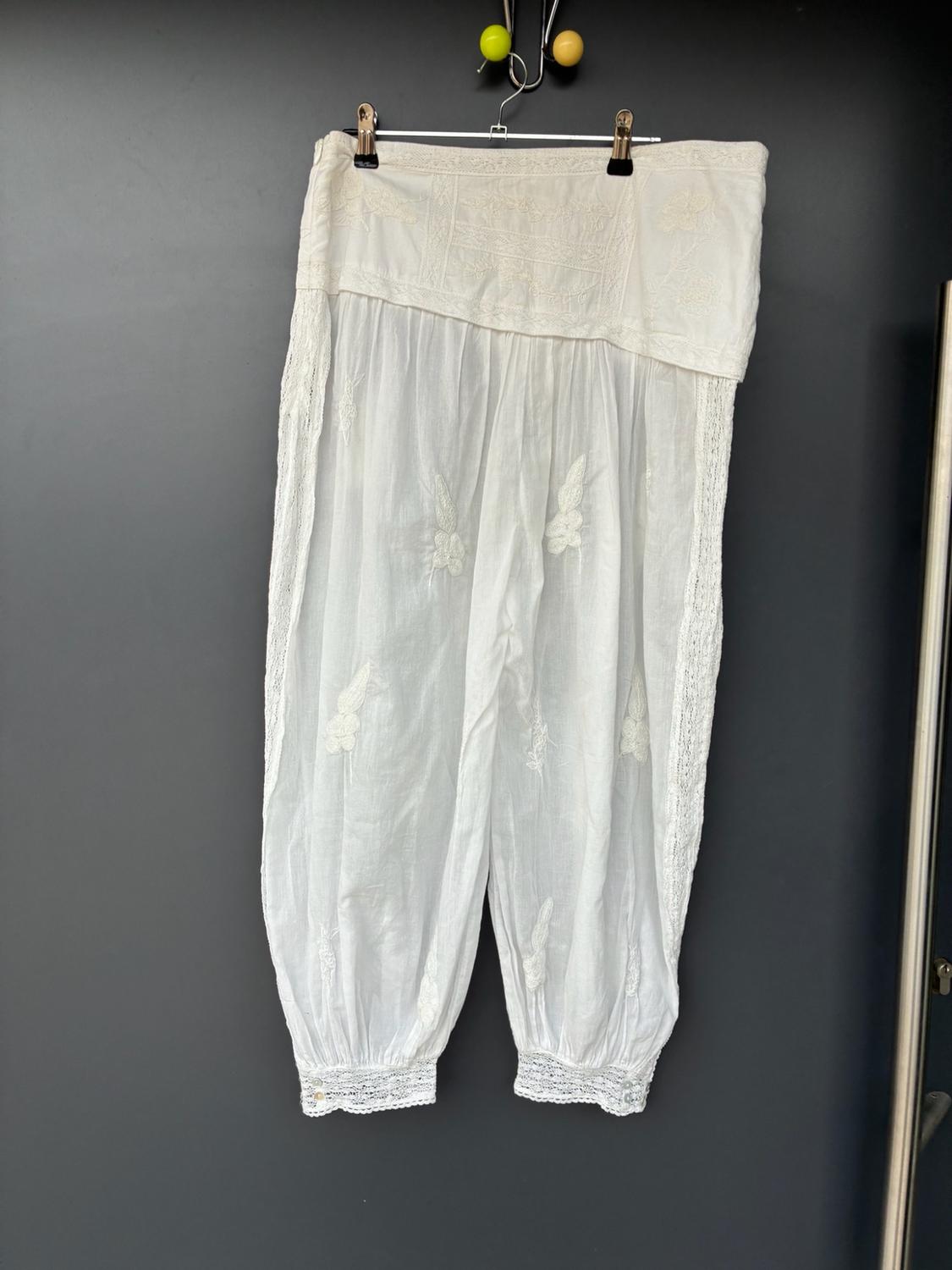 ZW COLLECTION EMBROIDERED SAROUEL TROUSERS - Image 4