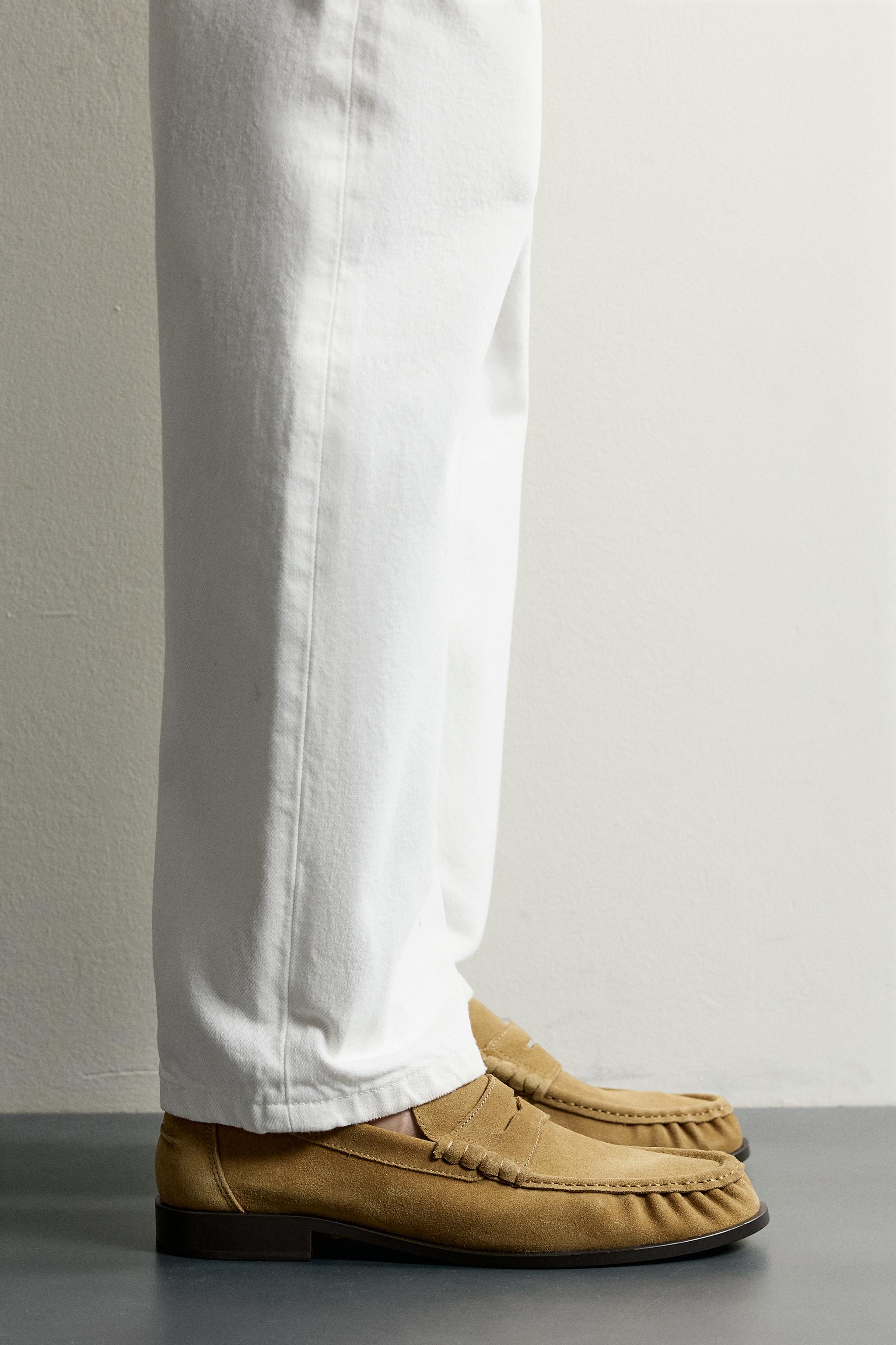 MOCASSINS EN CUIR