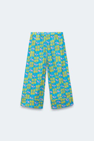 2-14 YEARS / LIMITED EDITION FLORAL PRINT CULOTTES - Printed by Zara - Image 1