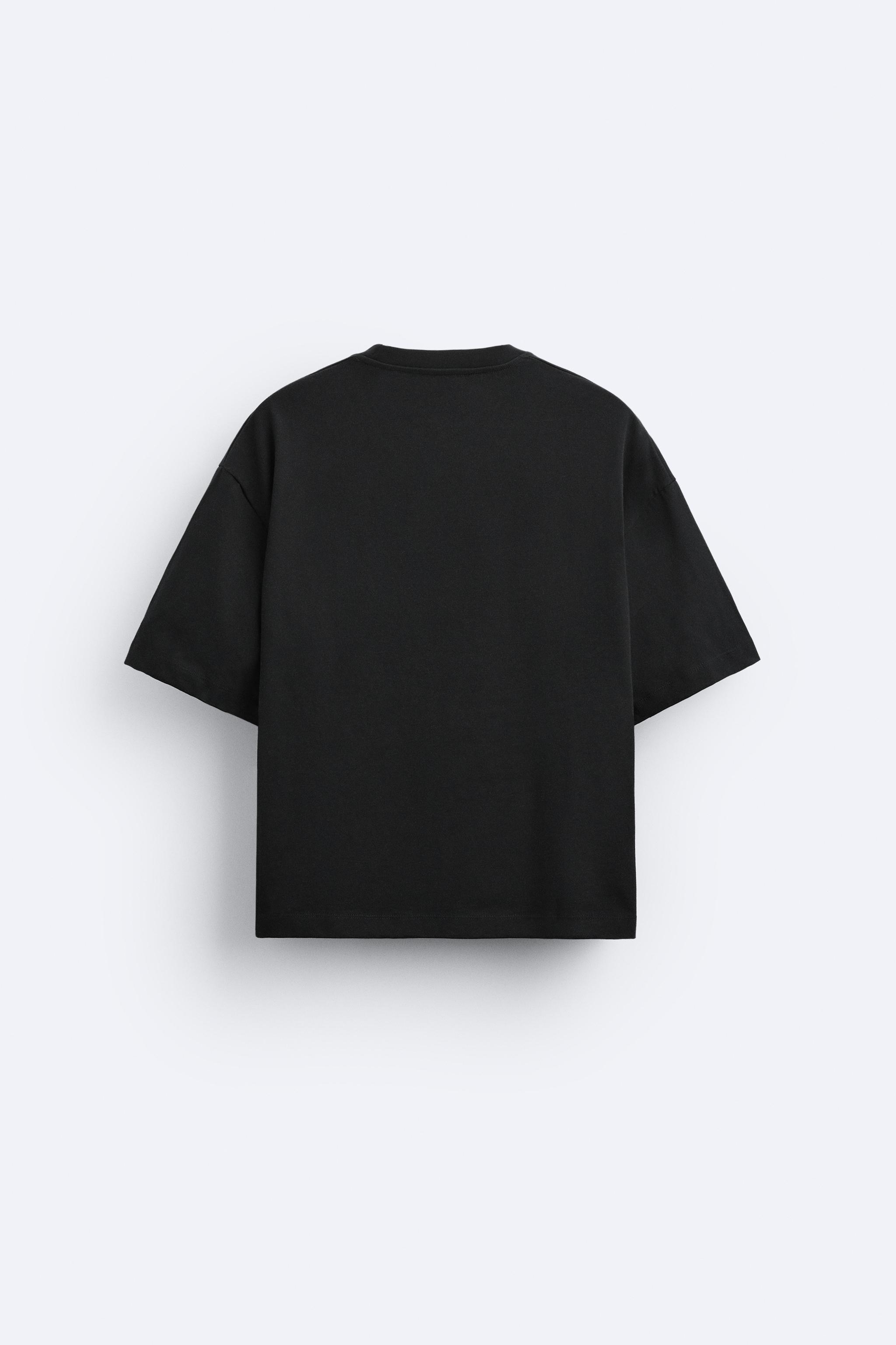 Basic black cheap tee