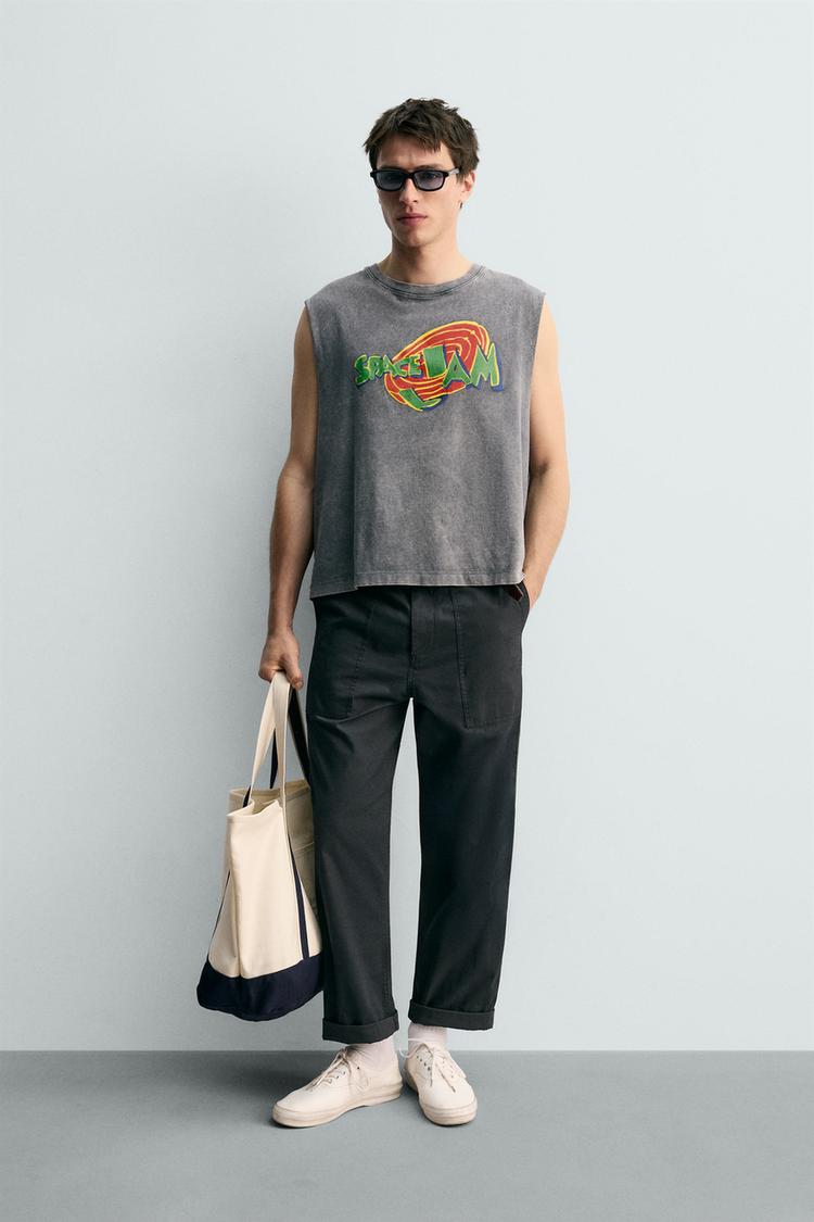 SPACE JAM™ & © X DYLAN'S T-SHIRT CLUB X ZARA İLLÜSTRASYONLU T-SHIRT