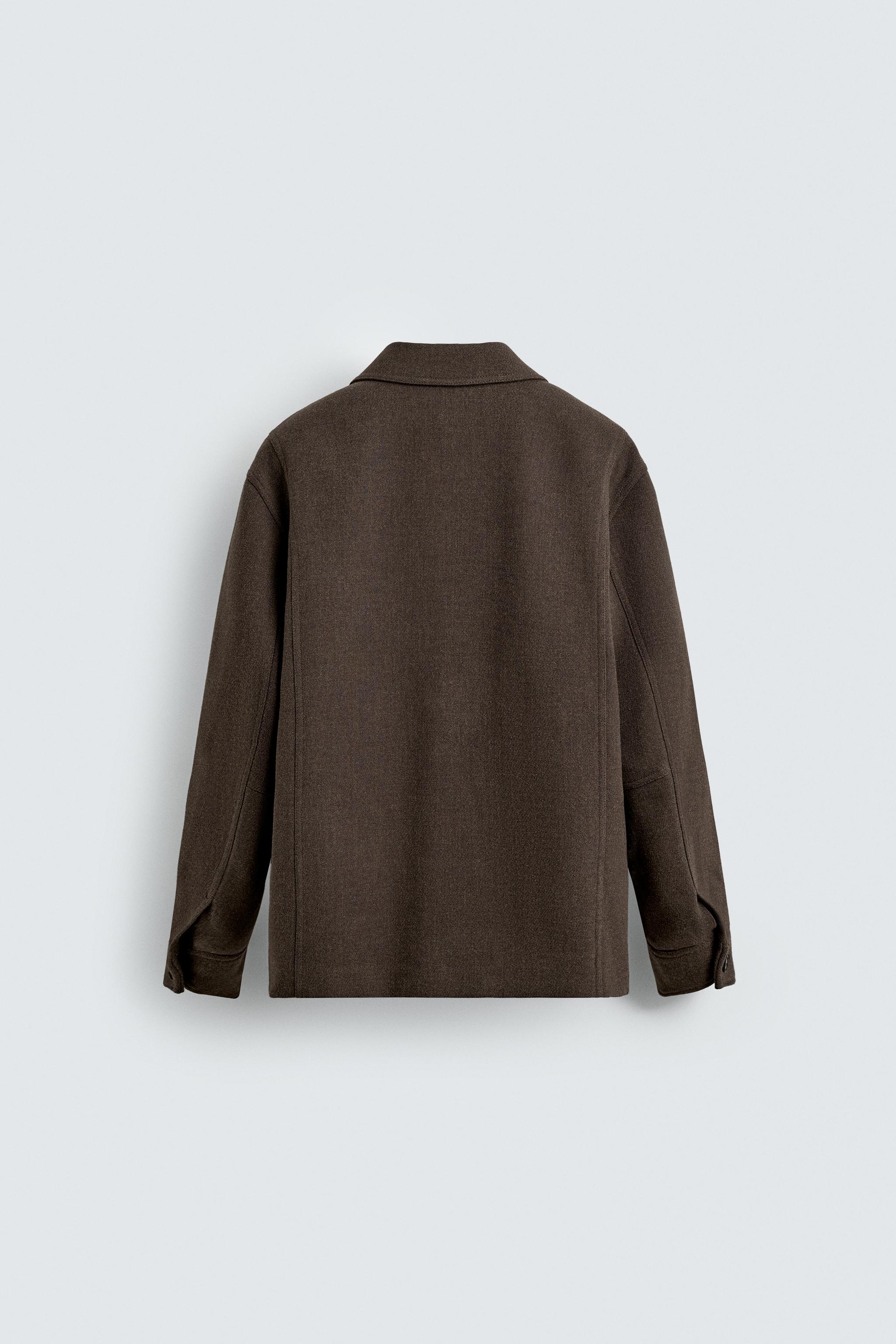 REGULAR FIT POCKET OVERCOAT