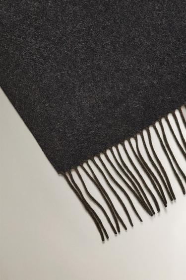 COUVERTURE CACHEMIRE - Kaki de Zara - Image 1