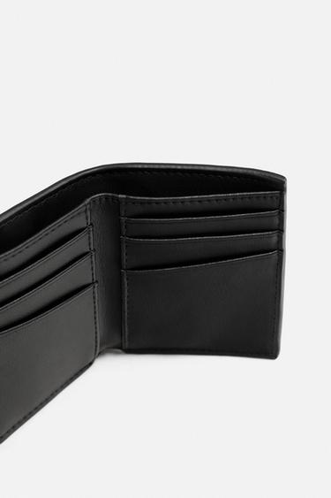 PORTE-CARTES VERTICAL LISSE - Noir de Zara - Image 3