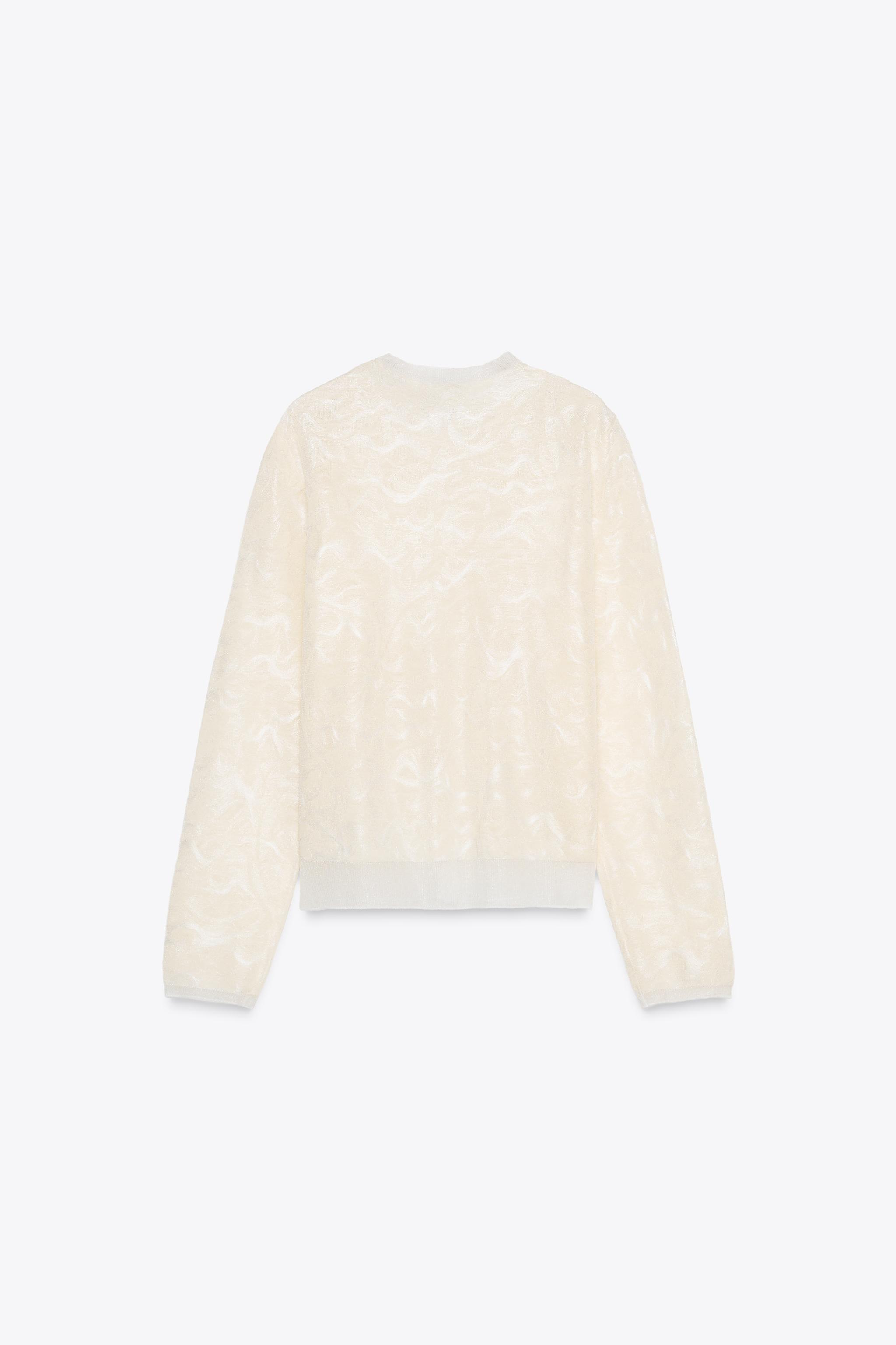ZARA ジャカードニットカーディガン 4737/004 04737004727-e2.jpg?ts=