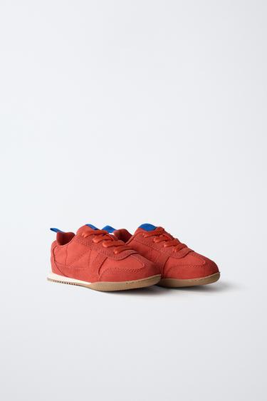 MIĘKKIE BUTY SPORTOWE - Czerwony Zara