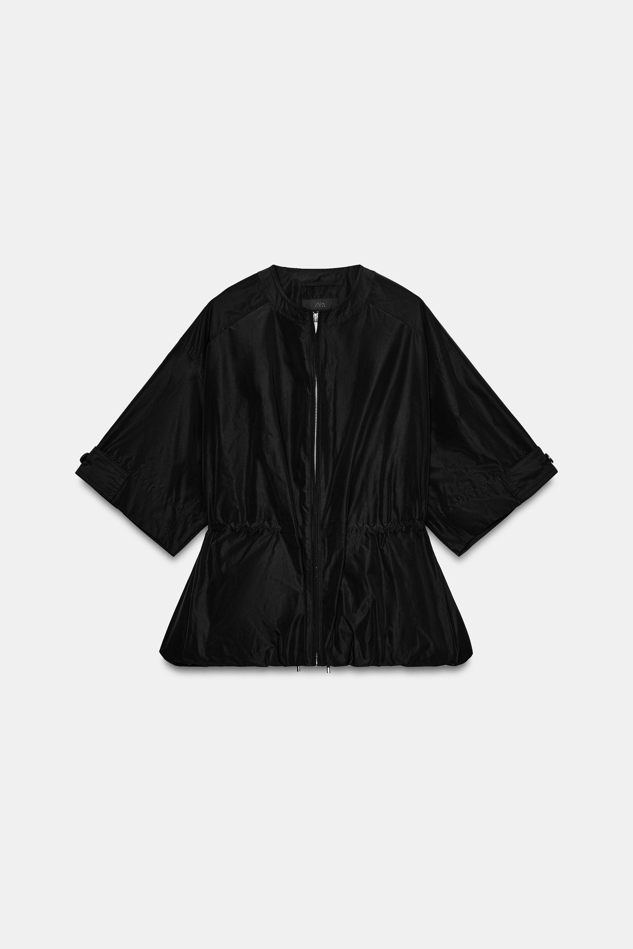 PARKA BALLON MANCHES COURTES