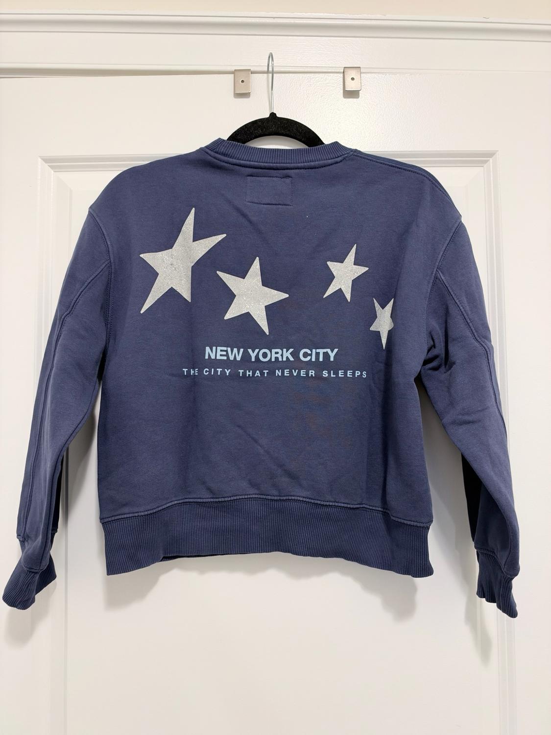 SHIMMER STAR PRINT SWEATSHIRT - Image 3