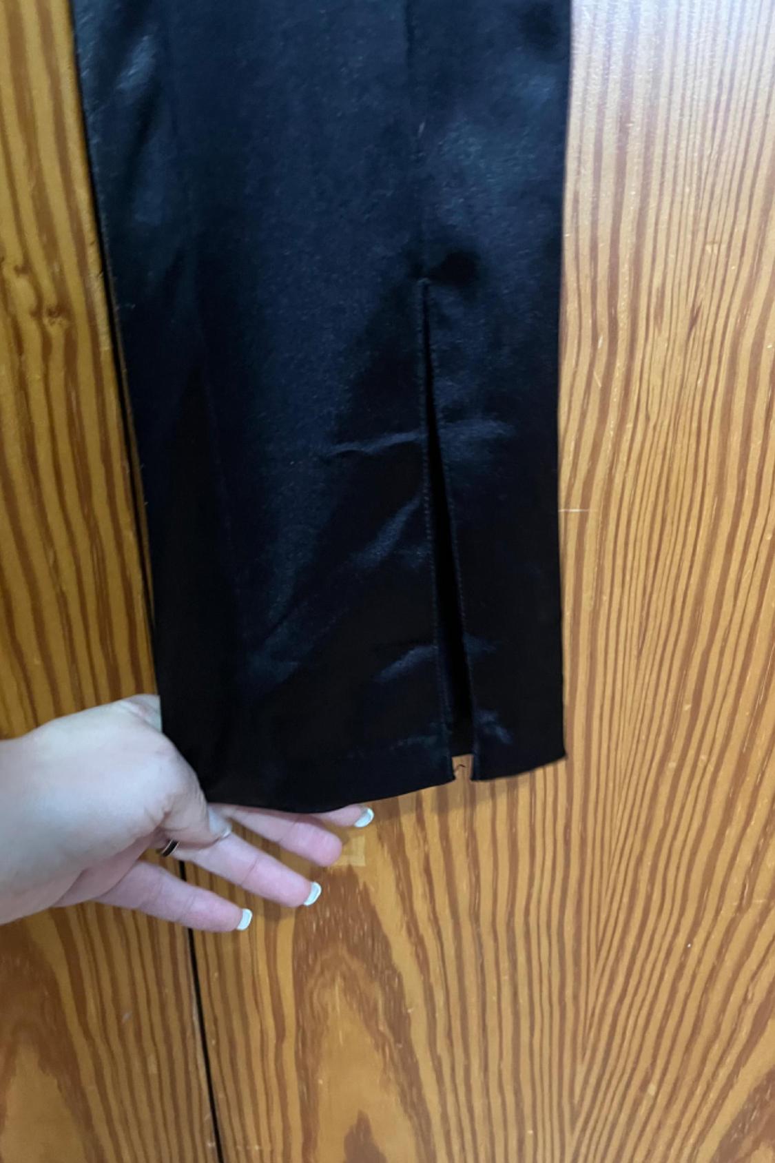 SATIN FLARE LEGGINGS - Image 2