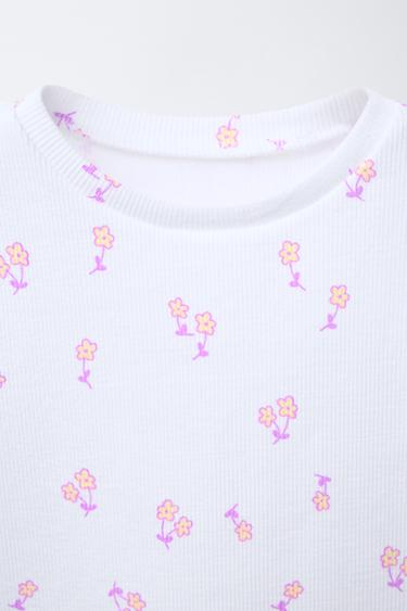 PRINTED T-SHIRT - White by Zara - Image 2