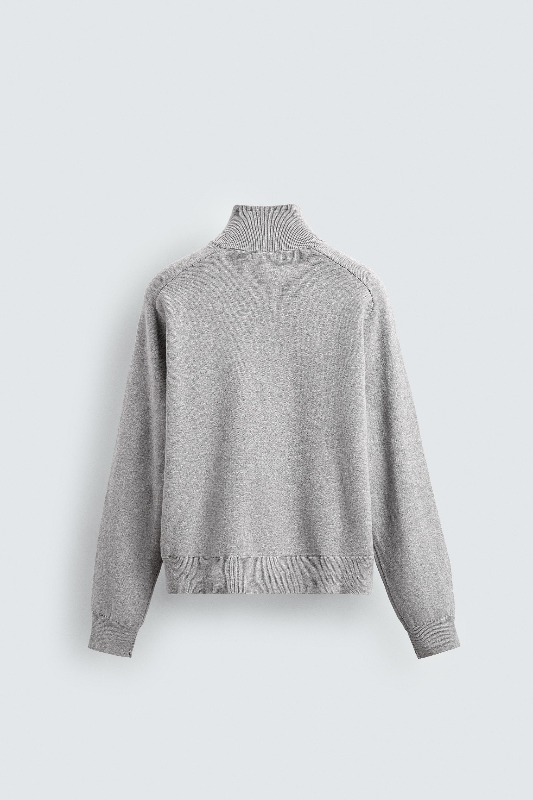 GILET EN MAILLE ZIPPÉ