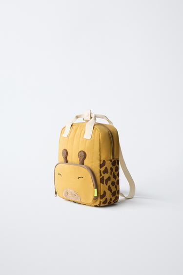 SAC À DOS GIRAFE - Jaune moutarde. de Zara - Image 1