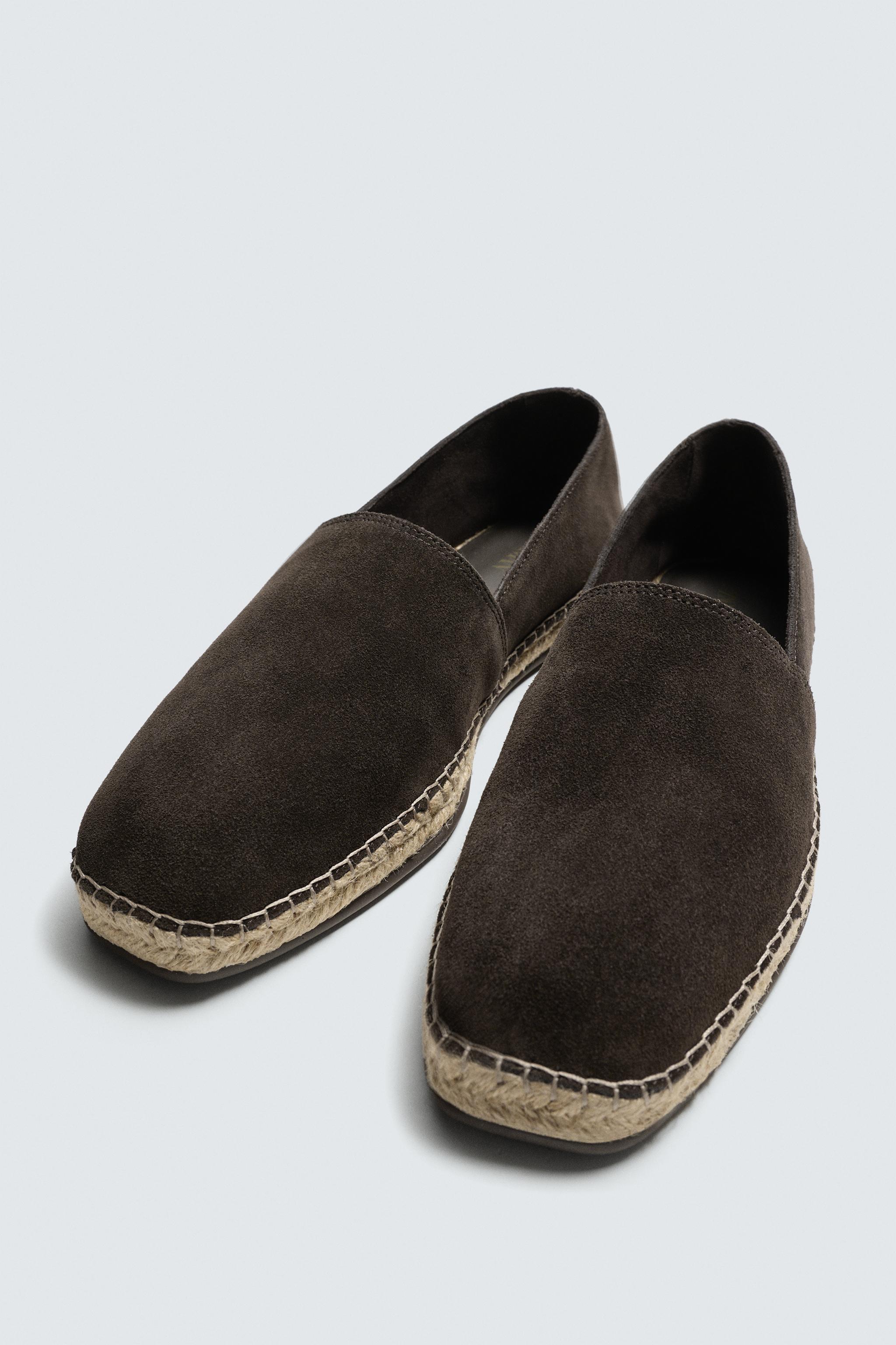 ESPADRILLE EN CUIR
