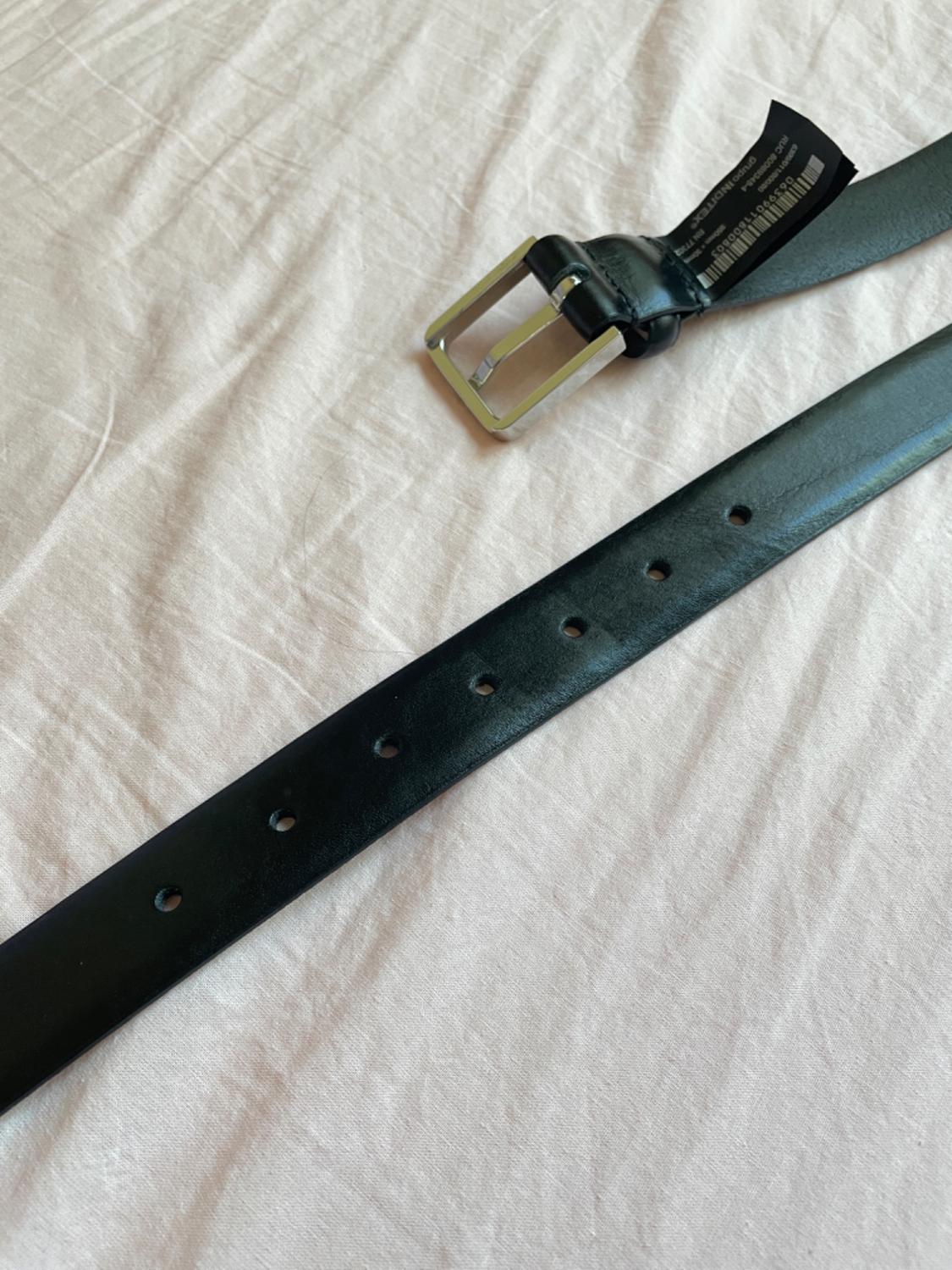 METAL BUCKLE LEATHER BELT - Image 6