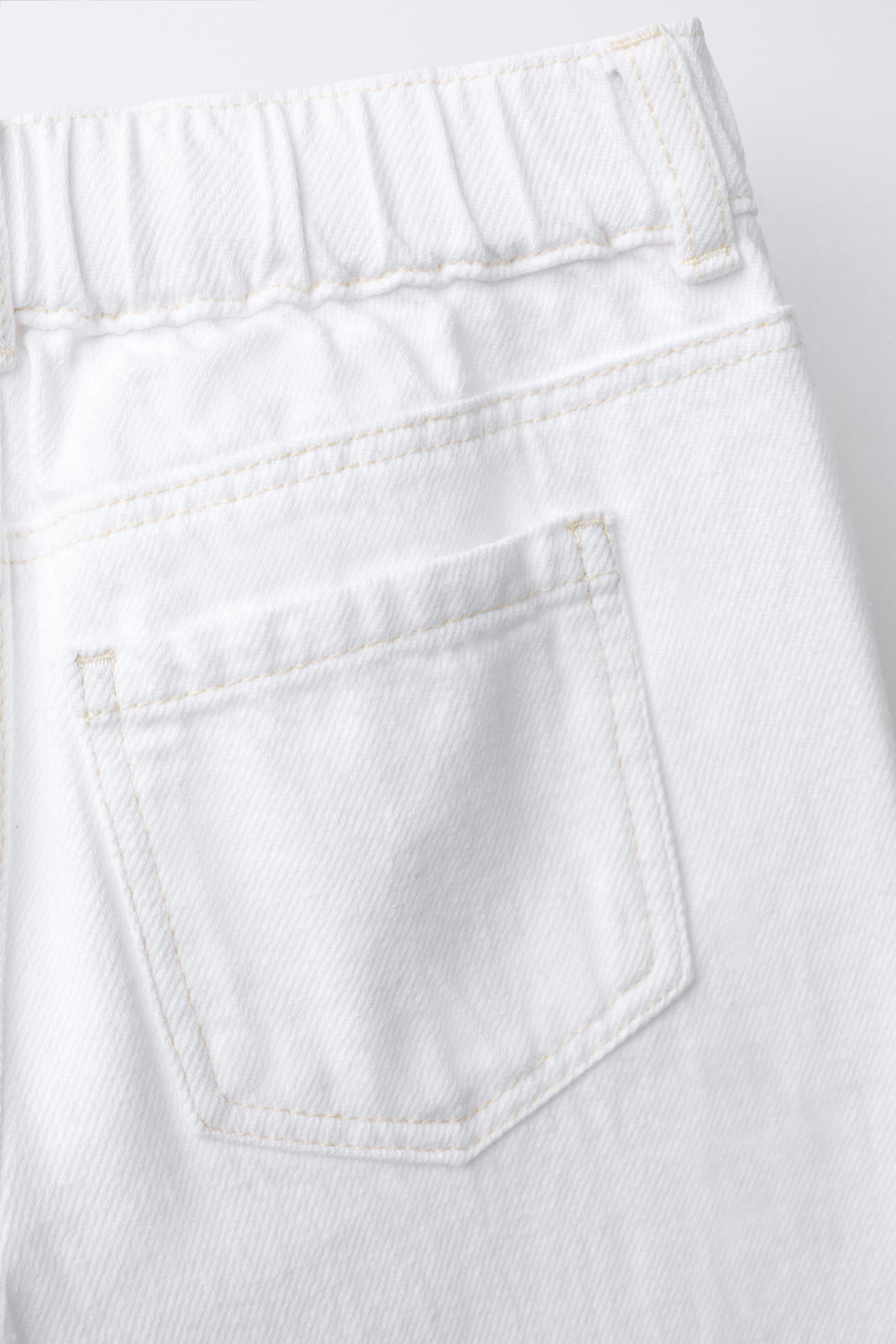 JUPE-CULOTTE EN JEAN À VOLANTS