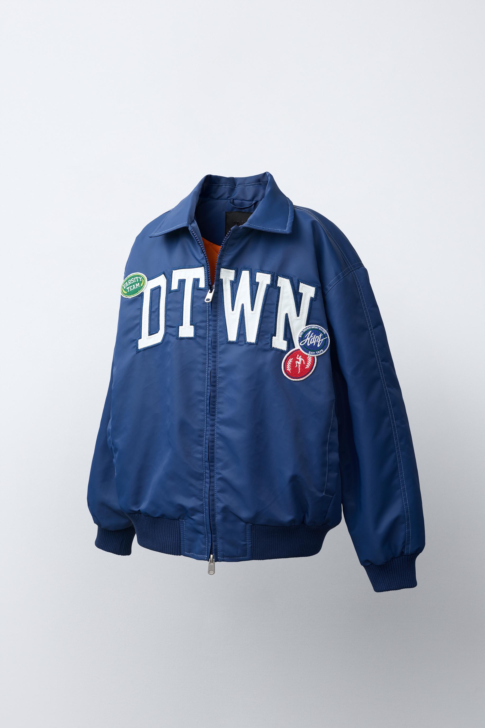 BLOUSON BOMBER VARSITY DÉPERLANT