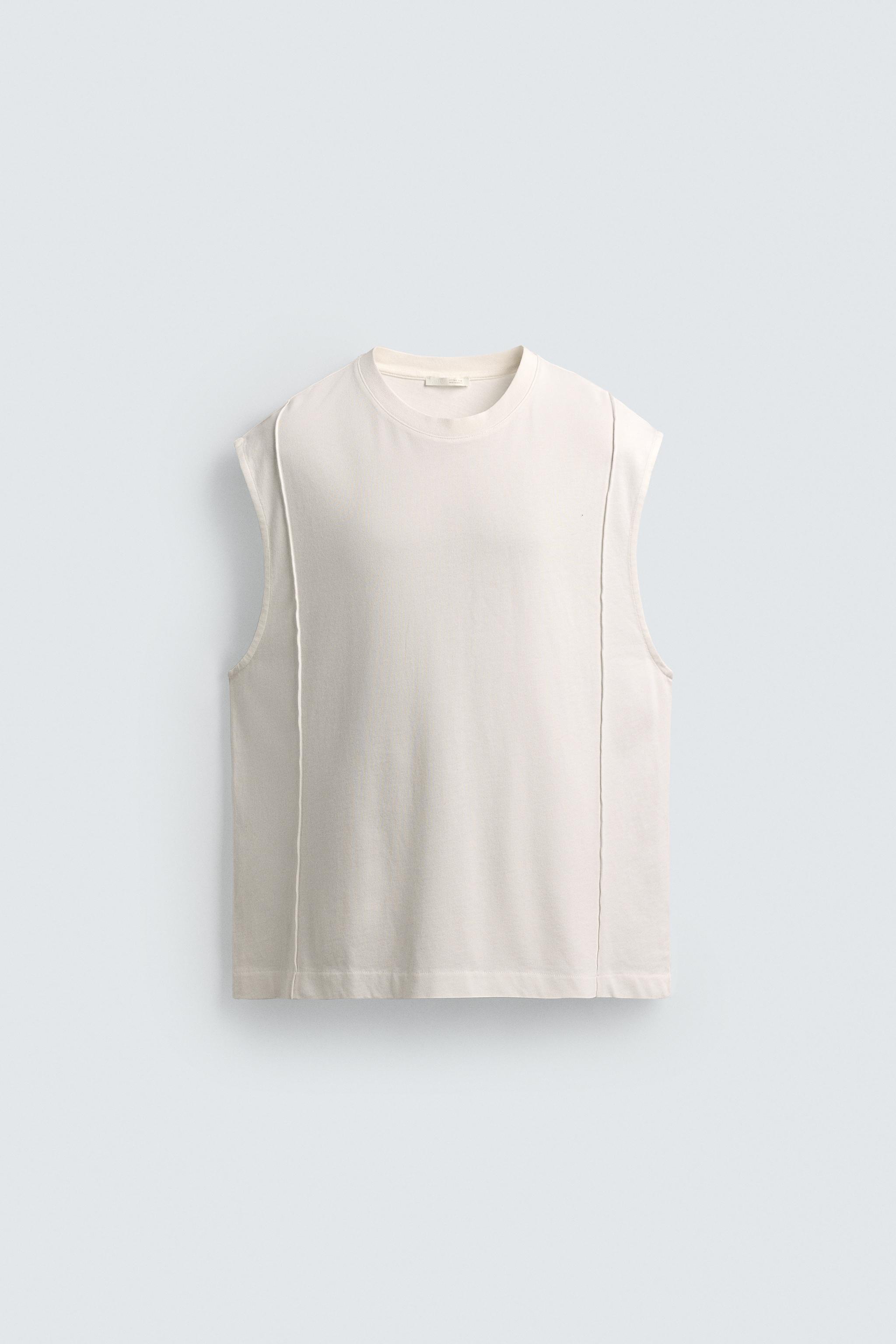 SEAM TANK TOP - White | ZARA Canada