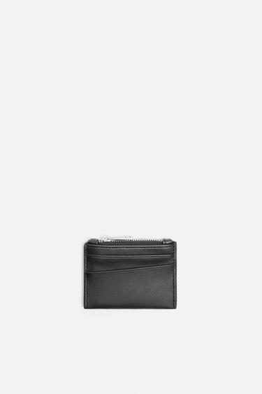 PLAIN CARD HOLDER - Black by Zara - Image 0