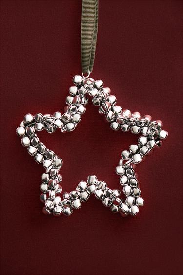 STAR CHRISTMAS TREE DECORATION WITH SLEIGH BELLS - P by Zara - Image 4