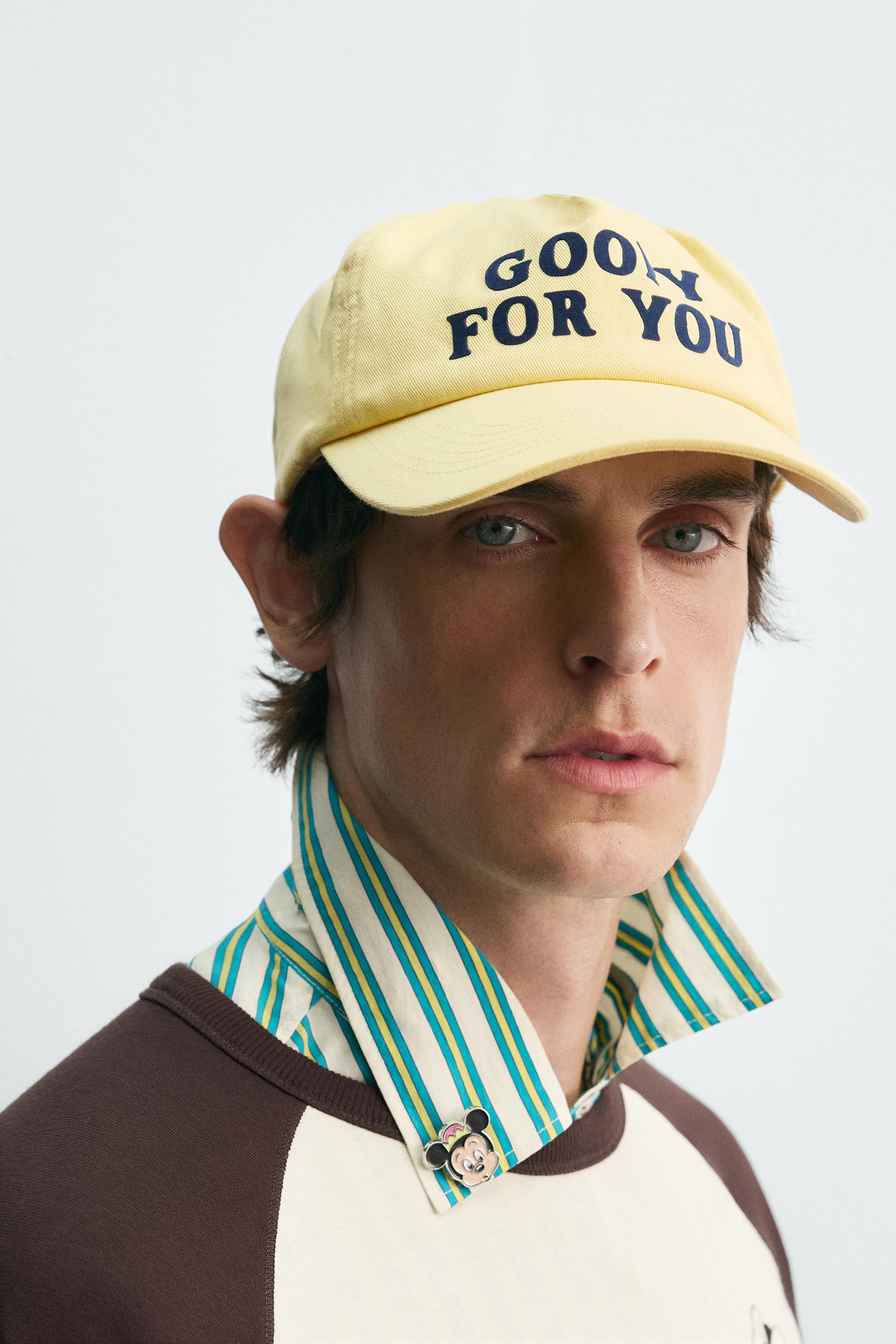 HARRY LAMBERT FOR ZARA X DISNEY テキストキャップ - イエロー | ZARA