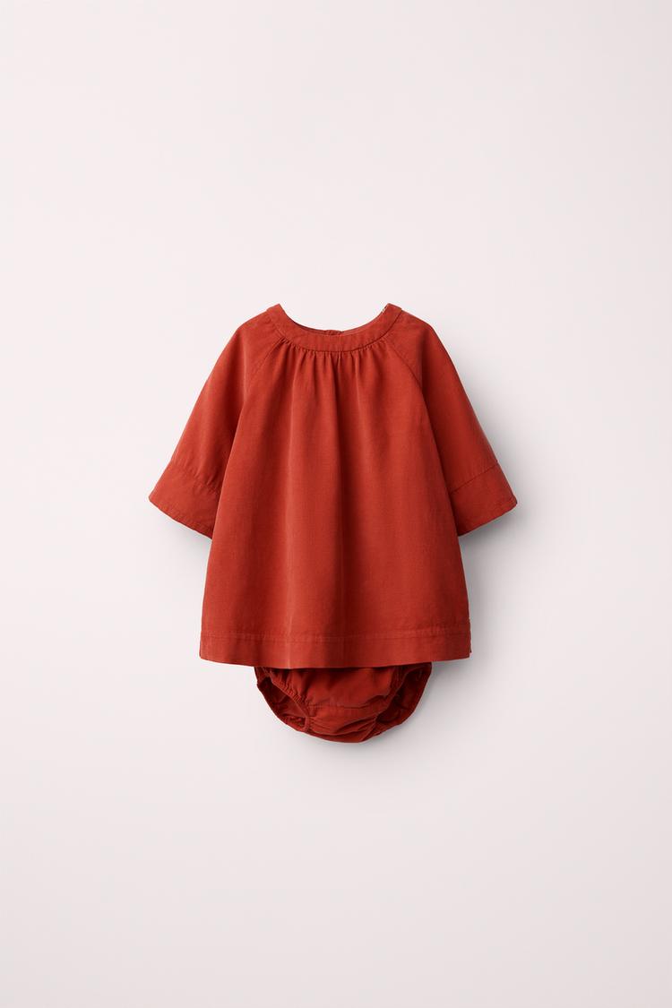 Vestido y braguita micropana created by caramel london x zara