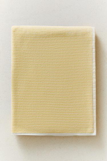 HANDTUCH BAUMWOLLE STREIFEN - Gelb von Zara