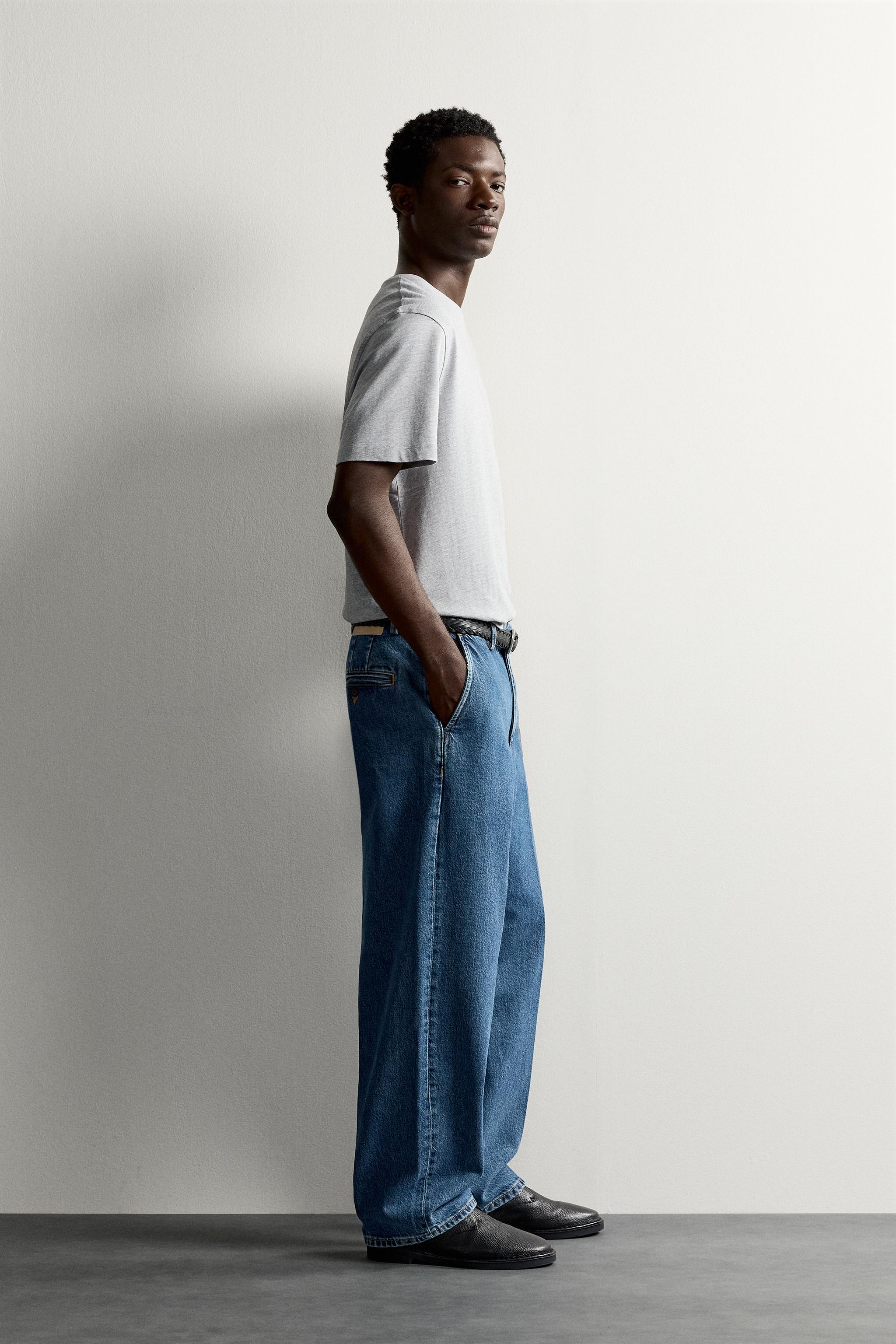 REGULAR FIT T-SHIRT - Grey marl | ZARA Thailand