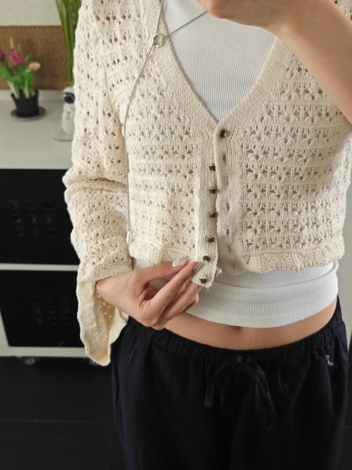 OPEN-KNIT CARDIGAN - Image 4