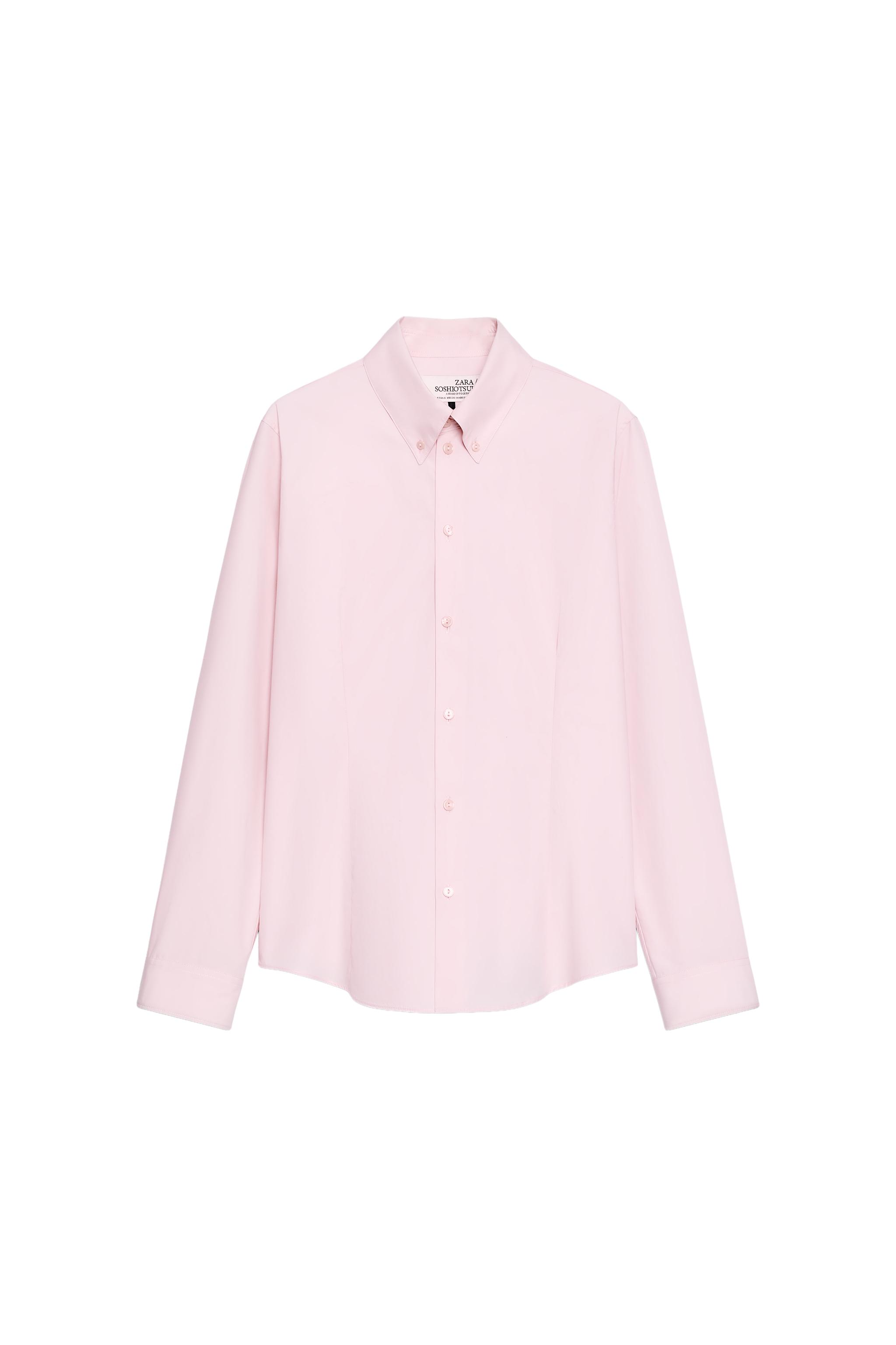 SOSHIOTSUKI X ZARA ポプリンシャツ - ピンク | ZARA Japan / 日本