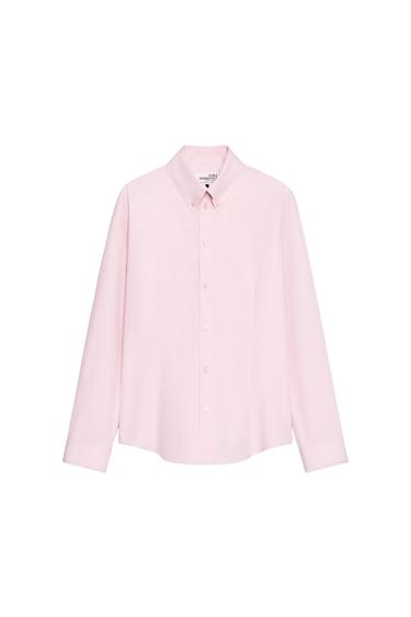 POPLIN SHIRT SOSHIOTSUKI X ZARA - Pink by Zara