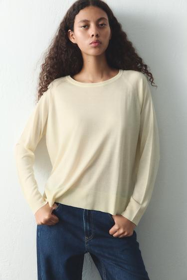 Zara BASIC KNIT SWEATER - 177